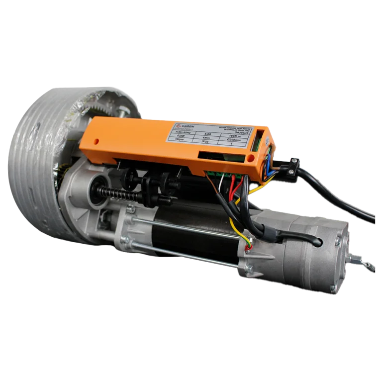 KIT PUERTA ENROLLABLE: 1 MOTOR 200, 1 CENTRAL
PORTA, INCLUYE: 2 TX-PLAY, 2 FIN CARRERA , IMAN