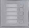 MODULO 5 BOTONES DAHUA PORTERO MODULAR VTO4202F-X IP65/IK07