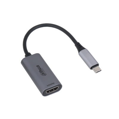 ADAPTADOR DAHUA USB-C A HIDMI4K 5.25VDC 320MA ALUMINIO