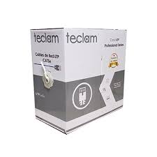 [TEC-UTP5E-I] Cable Utp Interior Cat5e 100% Cobre Blanco
