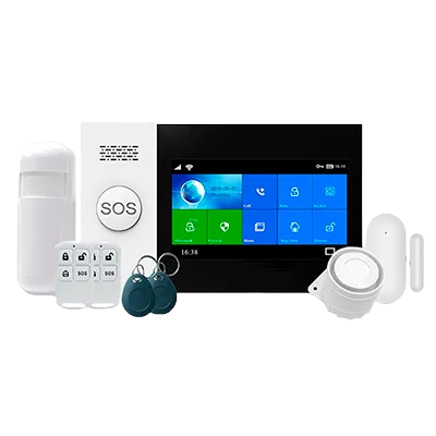 KIT DE ALARMA WIFI,GSGSM APLICATIVO MOVIL