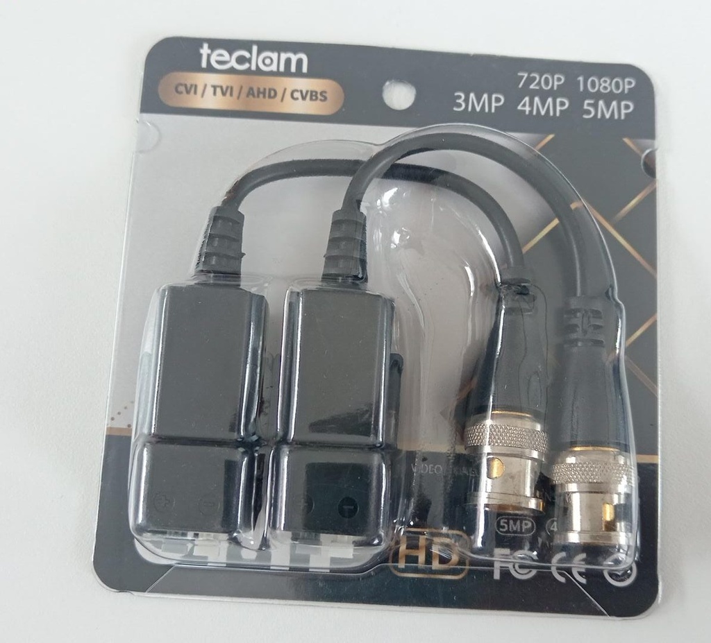 PAREJA DE VIDEO BALUM TECLAM 720P/1080P/ 3MP/4MP/5MP