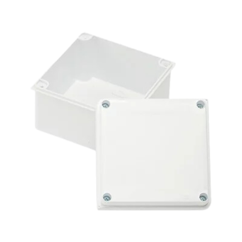 CAJA DE PASO  HERMETICA  BLANCA 10X10X7 TECLAM 