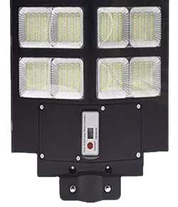 LUMINARIA CON PANEL SOLAR DE 600W