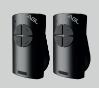  Control remoto color negro, frecuencia 433.92mhz, batería incluida CR2032. (6P20 433,92) - Accesorio-  TECLAM-MOTORES