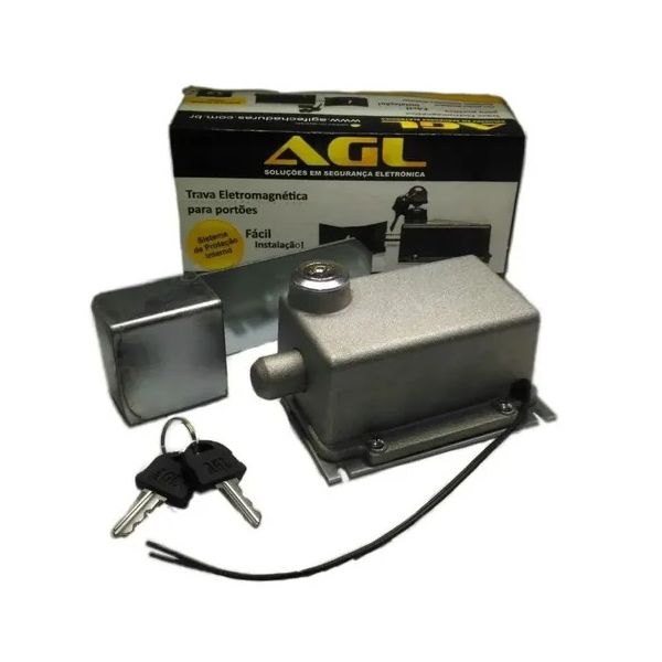 TRAVA ELECTROMAGNECTICA 110V- CINZA AGL