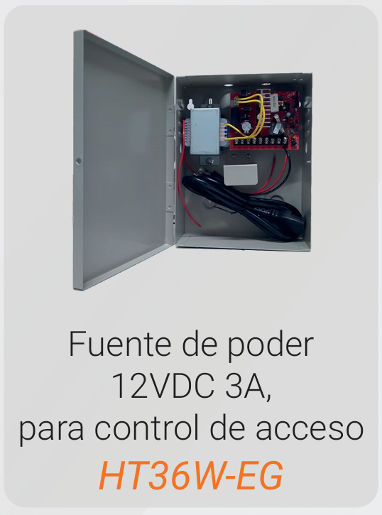 FUENTE DE ALIMENTACION PARA CONTROL DE ACCESO TECLAM 3A