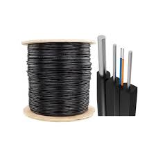 FTTH 2 HILOS, G657A2, MONOMODO, DROP 2X5MM, 2 NASCLEOS, MENSAJERO DE 1MM.