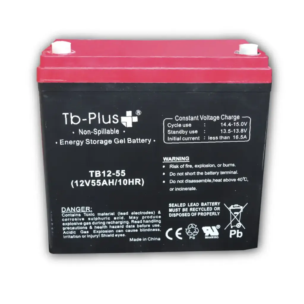 Batería GEL TB-PLUS 12V-55AH