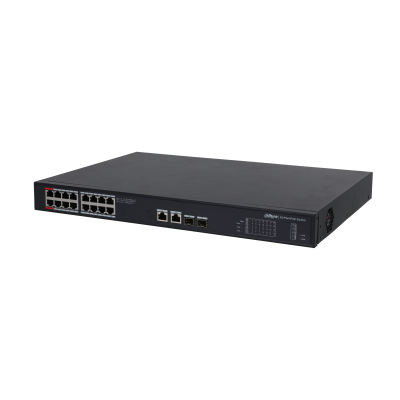 [DH-PFS3220-16GT-190] SWITCH INTELLIGENT POE,CAPACITY 52 GBPS,
