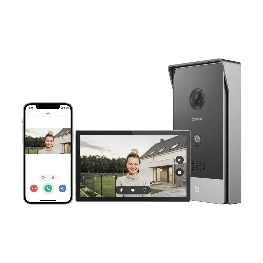 [CS-HP7-R101-1W2TFC] KIT DE VIDEO PORTERO EZVIZ