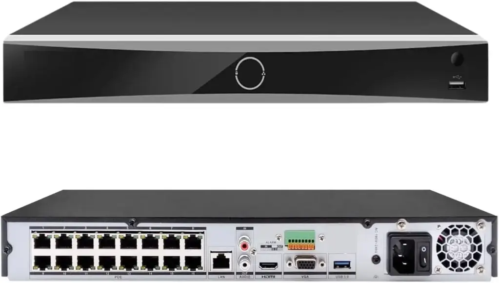 NVR 4K 16-CH 1U K SERIES ACUSENSE 