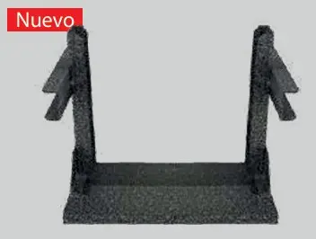 [SOPORTE-AD]  Soporte Base Aérea Reforzada Regulable  para Portón Corredizo Automático  base aérea de acero se utiliza en los casos de portones  corredizo a la parte superior del portón Teclam