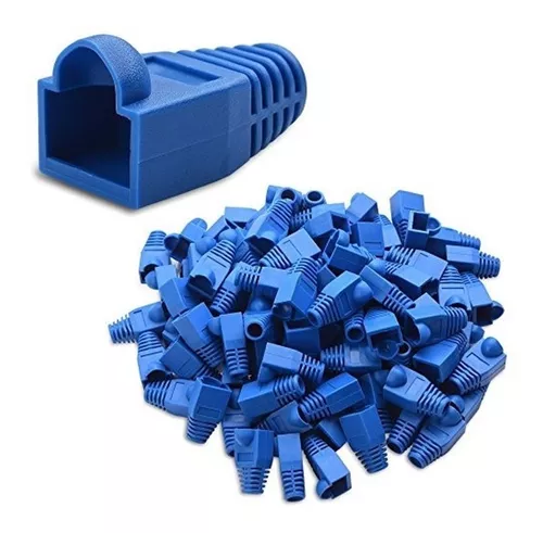 FUNDA DE CAPUCHONES TECLAM COLOR AZUL 100 UNI
