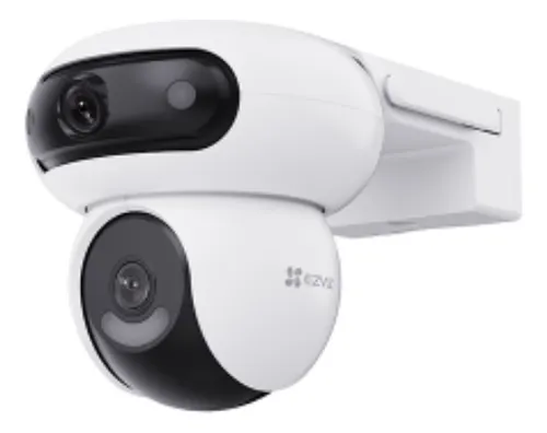 CAMARA EZVIZ H90 2K IP EXTERIOR  CON DOBLE LENTE, PANORAMICO E INCLINACION IDEAL PARA TODO AMBIENTE EXTERIOR 