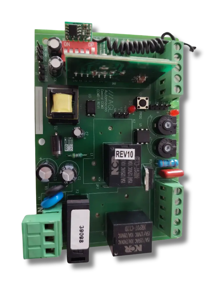 CENTRAL PARA MOTOR TRINO PLACA CORREDIZA 