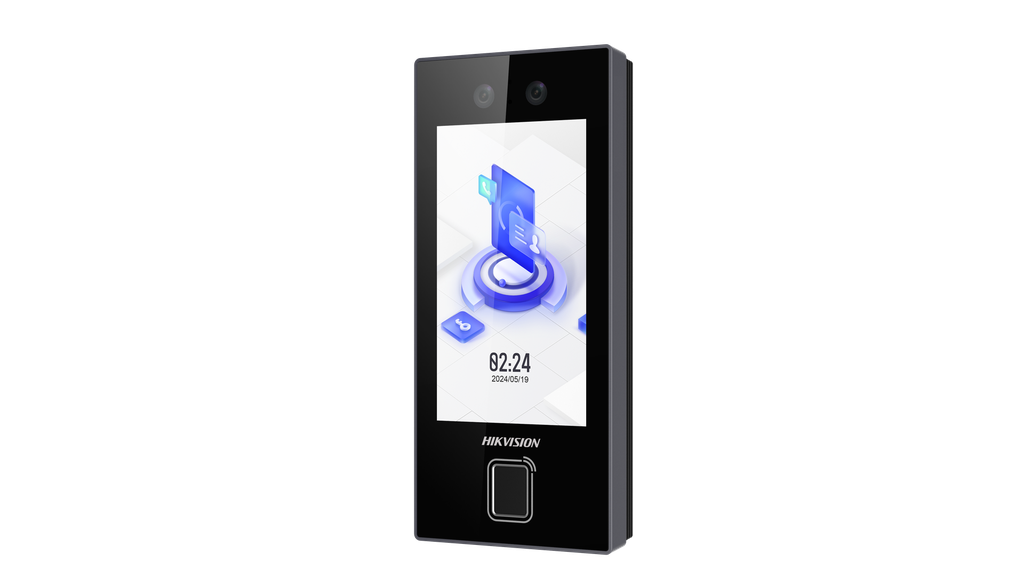 DS-K1T344MBFWX-E1 / TERMINAL DE ACCESO FRONTAL DE LA SERIE VALUE ADMITE PANTALLA TACTIL LDC DE 4.5 PULGADAS ,LENTE GRAN ANGULAR DE 2 MEGAPIXELES Y MODULO DE LECTURA TARJETA M1 IMCORPORADO CAPACIDAD MAXIMA DE 3000 HUELLAS DACTILARES