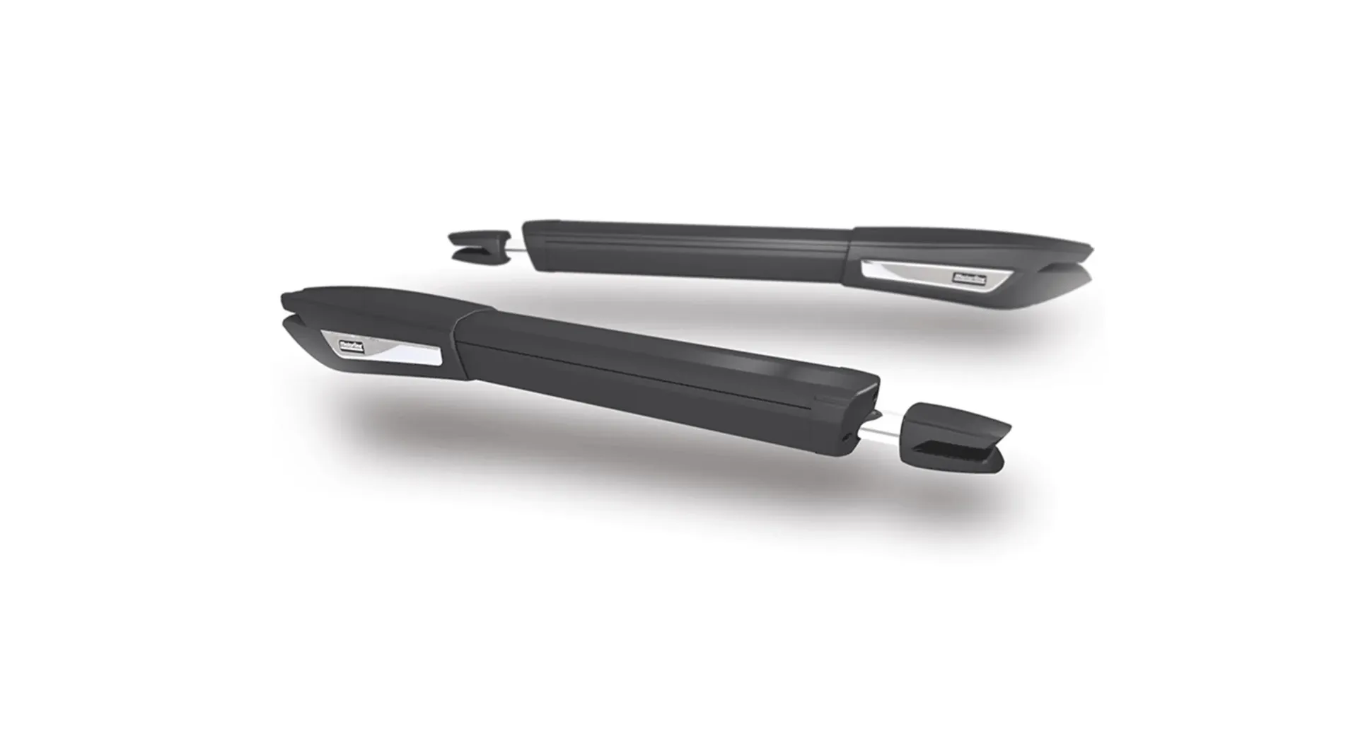 MOTORLINE JAG 600-DC / Brazos JAG fue desarrollado para automatizar portones batientes, disponible en 230V, 110V y 24V y dos carreras diferentes – 400mm y 600mm. Además de tener un diseño irreverente, el JAG es un motor extremadamente robusto y resistente, con una estructura en aluminio y perfiles removibles. Motorización y sistema mecánico diseñados para un movimiento silencioso