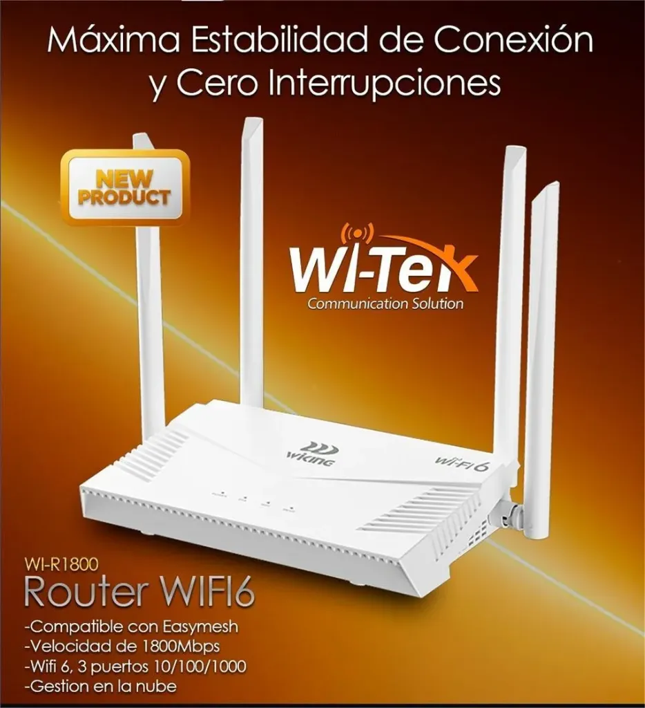 WI-R1800 ROUTER WIFI 6
