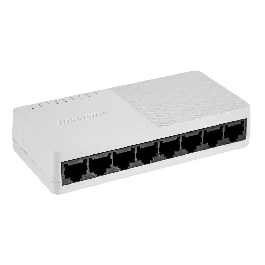 DS-3E0508D-O / SWITCH DE 8 PUERTOS GIGABIT ETHERNET HIKVISION 10/100/1000 MBPS