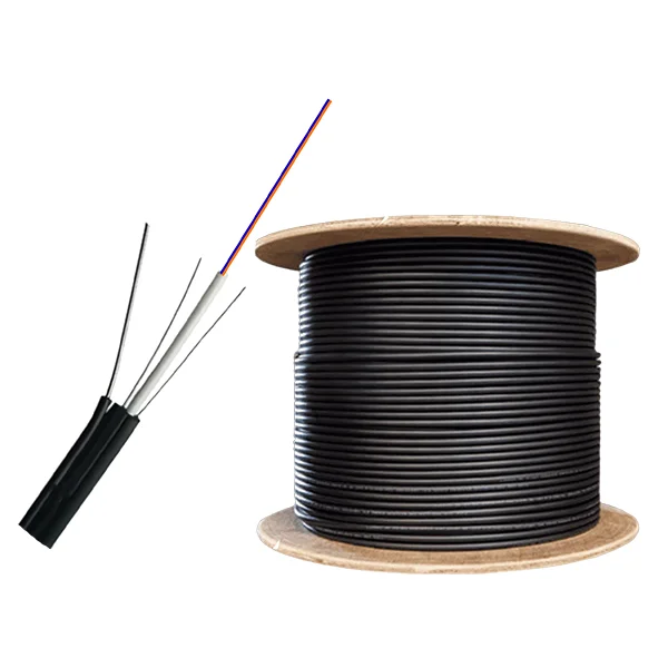 AI-FO-2HI-2KM  / FIBRA DROP 2.5MM 2 KM MONOMODO, 2 HILOS, 2 NUCLEOS, MENSAJERO DE 1MM,