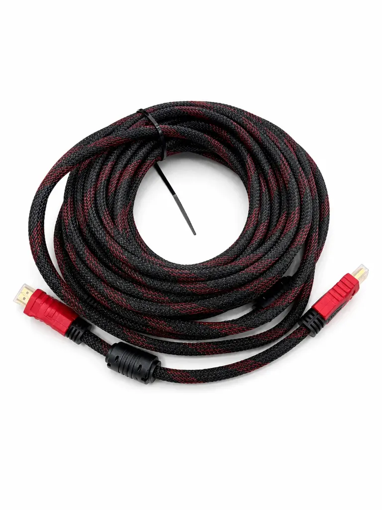 LMJ26-1-2510-12-6 CABLE HDMI 10M NEGRO Y ROJO