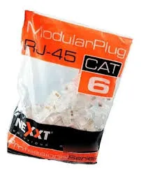 NEXT-CONCAT6X100 - FUNDA DE 100 CONECTORES RJ45 CAT6