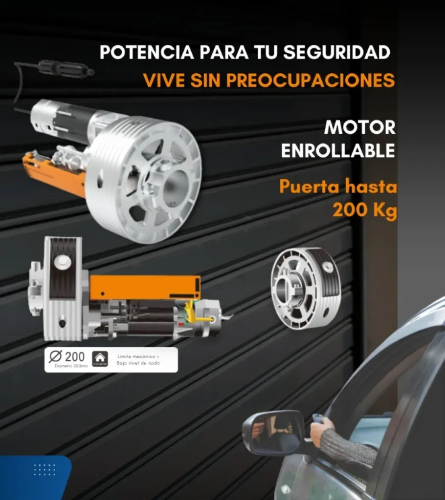 MOTOR ENROLLABLE ROLL