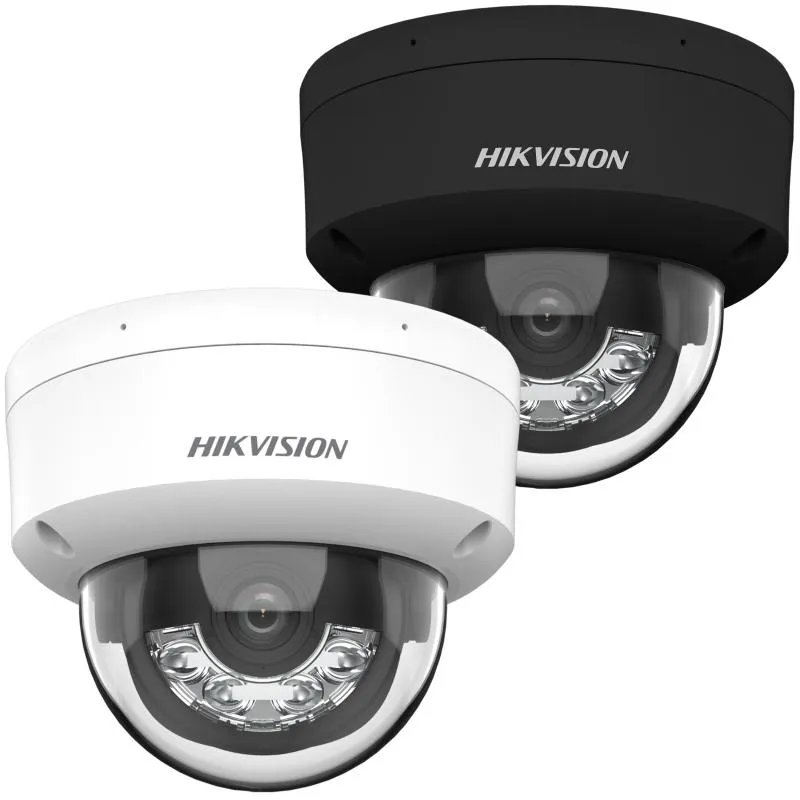 DS-2CD2183G2-LIS2U Cámara de red domo fija con luz híbrida inteligente Acusense de 8 MP