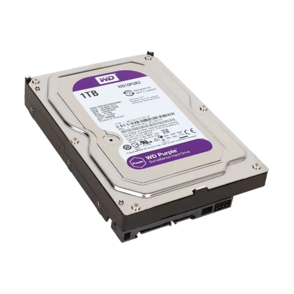 DISCO DURO SATA 1TB ESPECIAL PARA DVR WD PURPLE