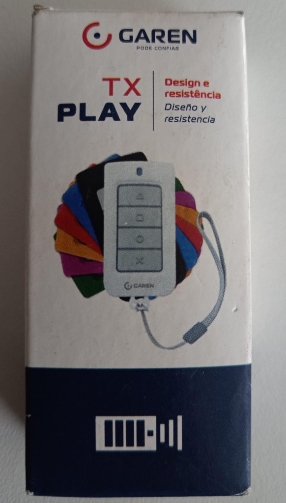 GAREN CONTROL REMOTO 4 BOTONES- ENROLLABLE
