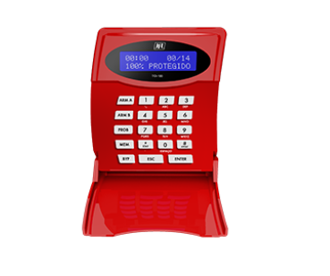 TECLADO ROJO JFL PARA CENTRAL INCENDIO
