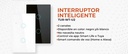 INTERRUPTOR INTELIGENTE TUREON  DE 2 CANAL COLOR BLANCO