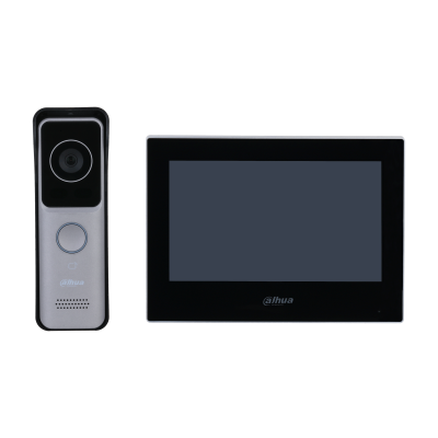 KIT DAHUA VIDEO PORTERO IP INT-EXT CMOS HD 1/2.8´´2-MP IR WDR WI-FI