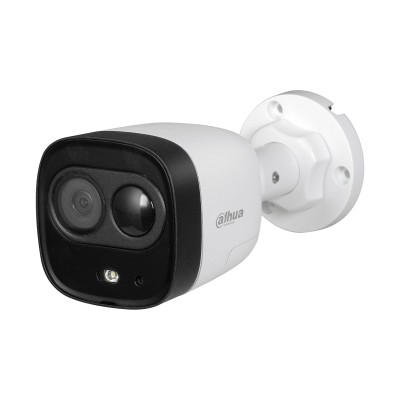 CAMARA TUBO/2MP/DISUASIÓN ACTIVA/IR 20MTS/2,8MM/IP67/DC12V

