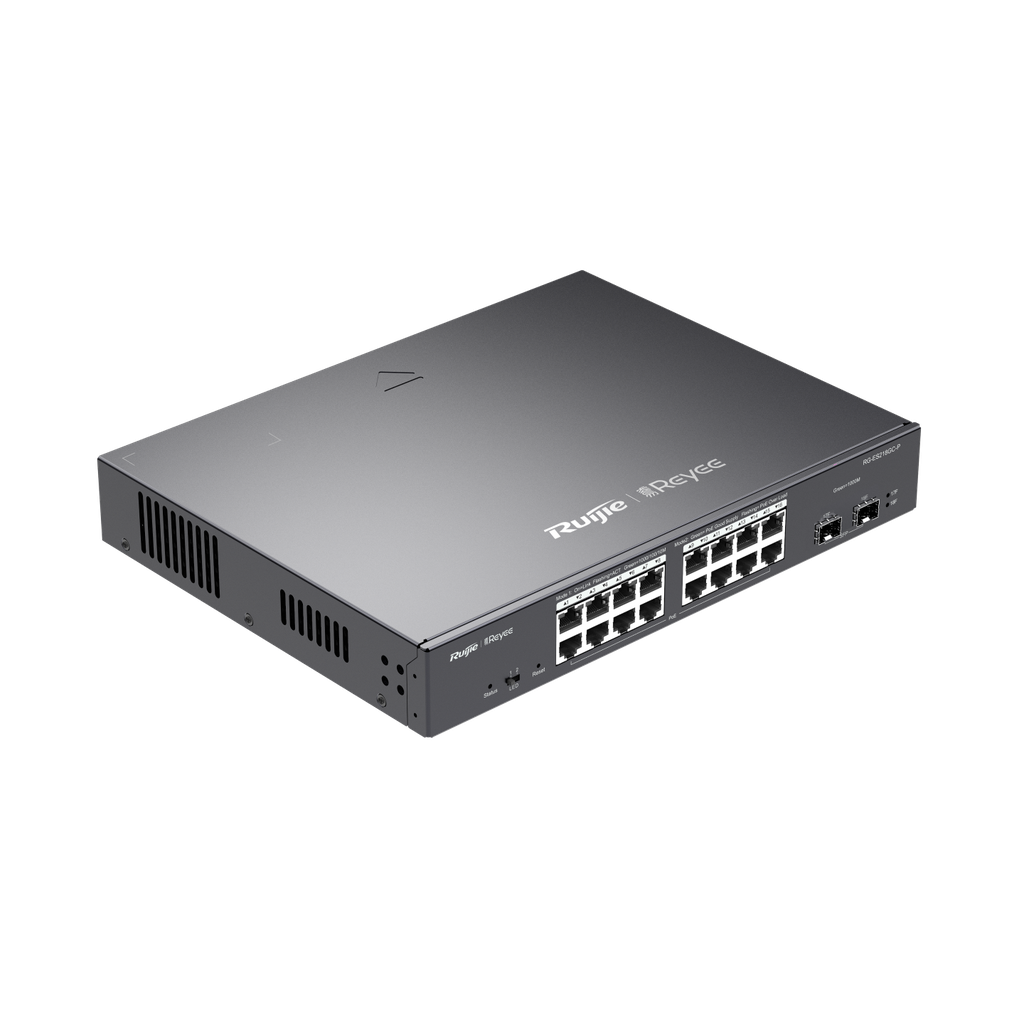 [RJE0003] RUIJIE REYEE SWITCH CLOUD 16 PTOS POE +2 SFP 240W