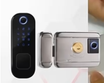 PUERTA INTELIGENTE DE DOBLE CARA
CON HUELLA DACTILAR