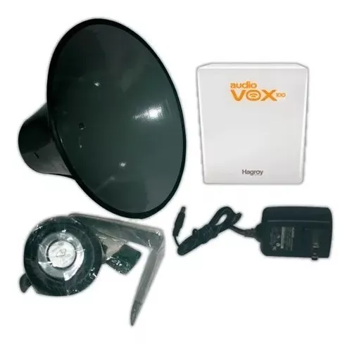 KIT DE PERIFONEO/ INCLUYE: MEGAFONO 80-100W/ AMPLIFICADOR DE AUDIO 80-100W PARA DVR/ FUENTE 12/2A