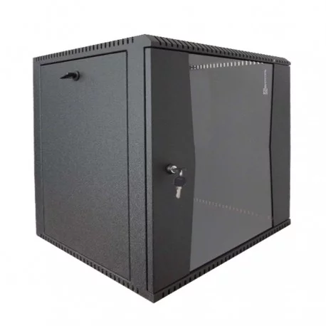 [BE-09-I1071] GABINETE 9UR DE PARED PUERTA DE VIDRIO