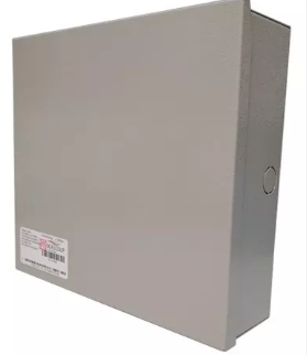 CAJA DE DE ALARMA METALICA BLANCA