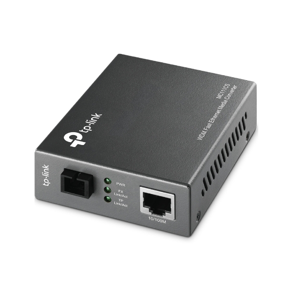 Convertidor de medios monomodo Gigabit
