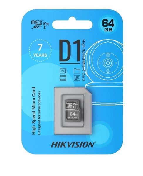 TARJETA DE MEMORIA MICRO SD 64GB ESPECIAL  PARA CCTV HIKSEMI
