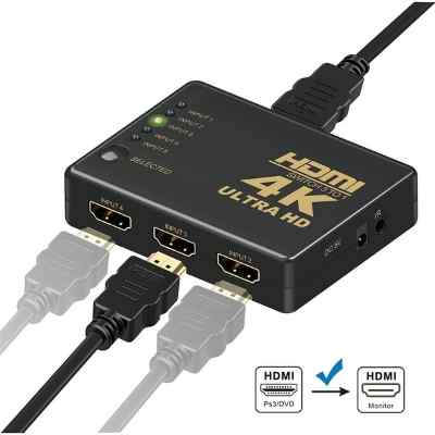 SPLITTER HDMI 3 ENTRADAS 1 SALIDA