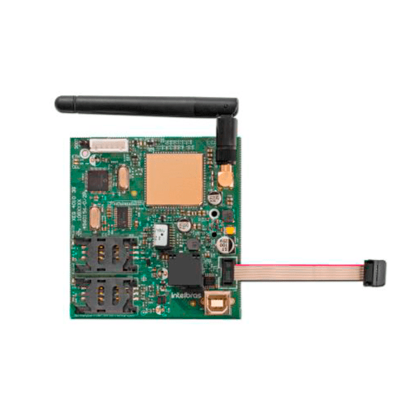 Tarjeta de comunicación MIXTA Ethernet y GPRS | 2G y 3G
compatible con Centrales AMT 4010 Smart Y AMT 4010 SMART
NET | Doble SIM CARD | Frecuencias 800, 850, 900, 1800 e 2100
MHz | Antena Externa | Entrada RJ45 | Alimentacion desde la
Central de Alarma AMT 4010 SMART