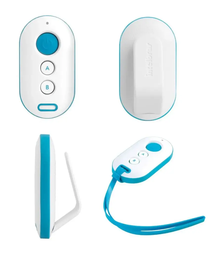 Control remoto | 433.92 MHz | Compatible con Centrales de
Alarma y Cercos Eléctricos | Modulación OOK y FSK | Azul