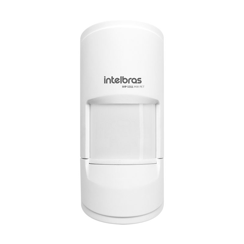 INTELBRAS SENSOR ALÁMBRICO IVP 5311 MW PET PIR MICROONDAS CABLEADO CON 90Â° DE APERTURA, 20KG PET