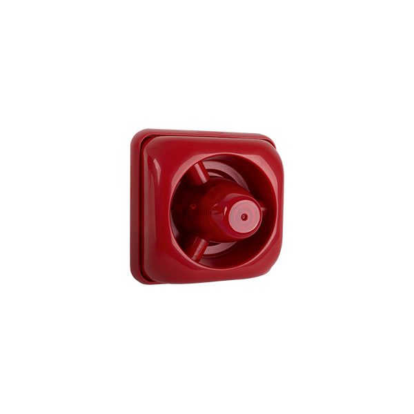 Señalizador Audiovisual Convencional SAV 420C | Instalación a 2
Hilos con polaridad| Presión sonora 90 db/m | Señalización con 6
LED rojos | Ambientes internos