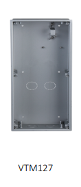 CAJA ALUMINIO DAHUA PARA 2 MODULOS PORTERO MODULAR 