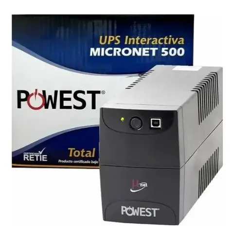[NUIMN-7268] UPS POWEST INTERACTIVA 500VA
REF. MICRONET500