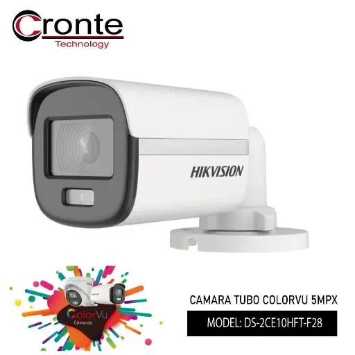 [DS-2CE10KFOT-FS] CAMARA COLORVU CON AUDIO 3K MINI BULLET